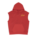 Unisex Panel Mesh Sleeveless Hoodie