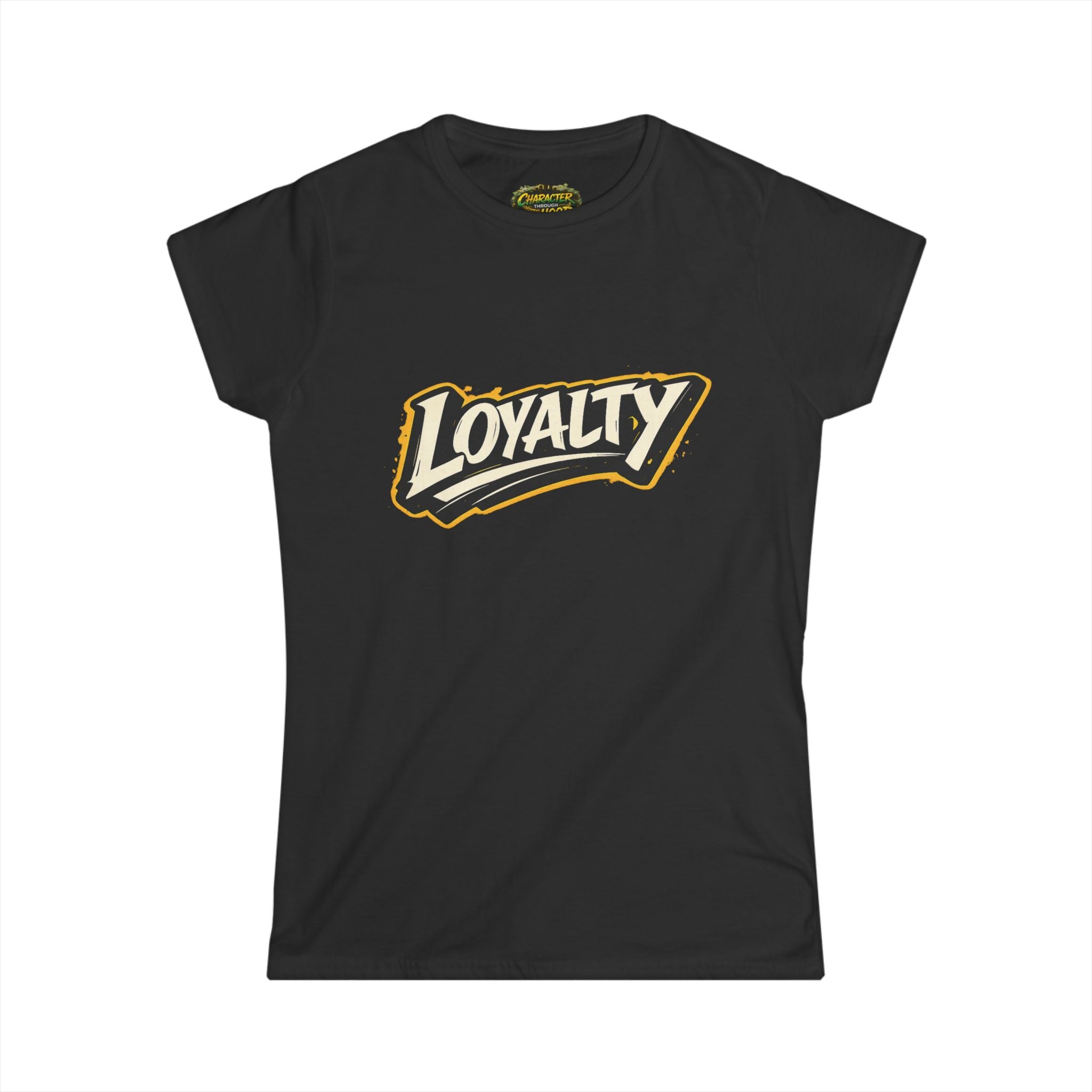 Loyalty Yellow Script-Women's Tee