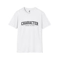 Character Through The Hood Vintage Tee/white