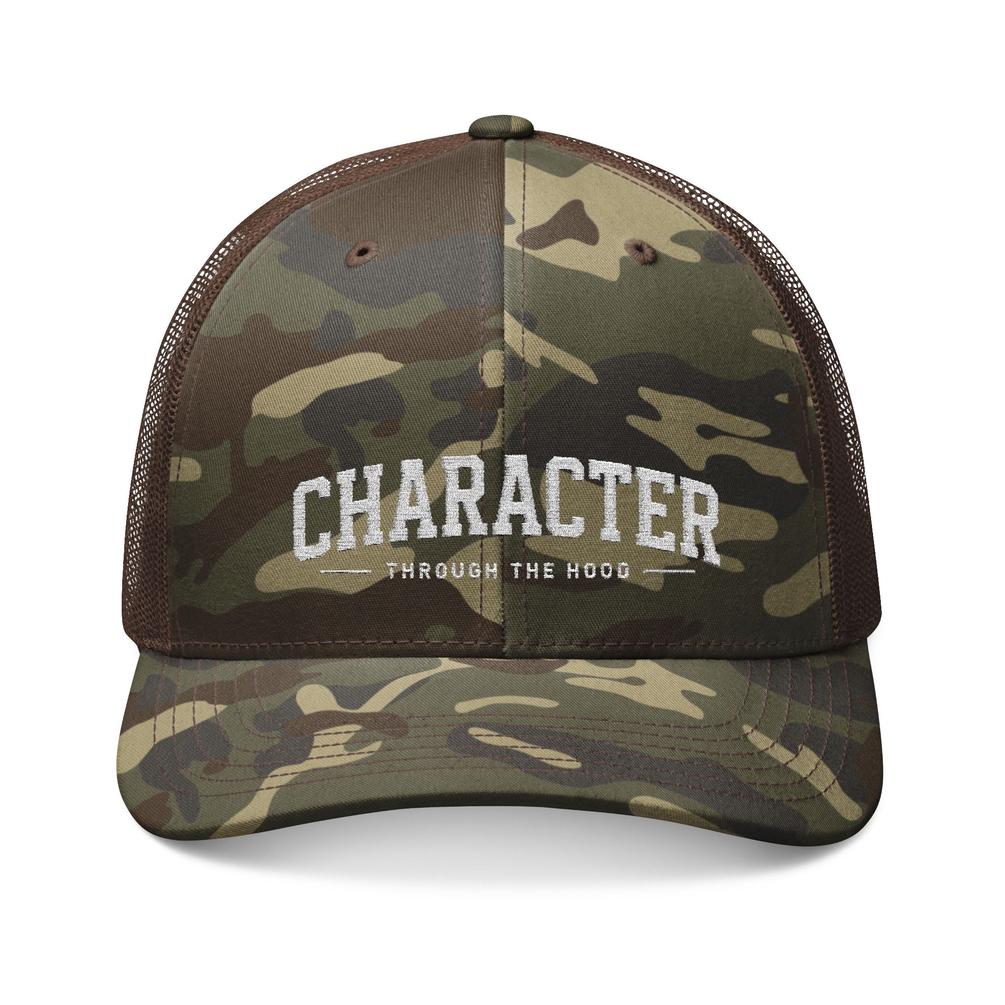 CTTH CamoTrucker Hat (Embroidery)