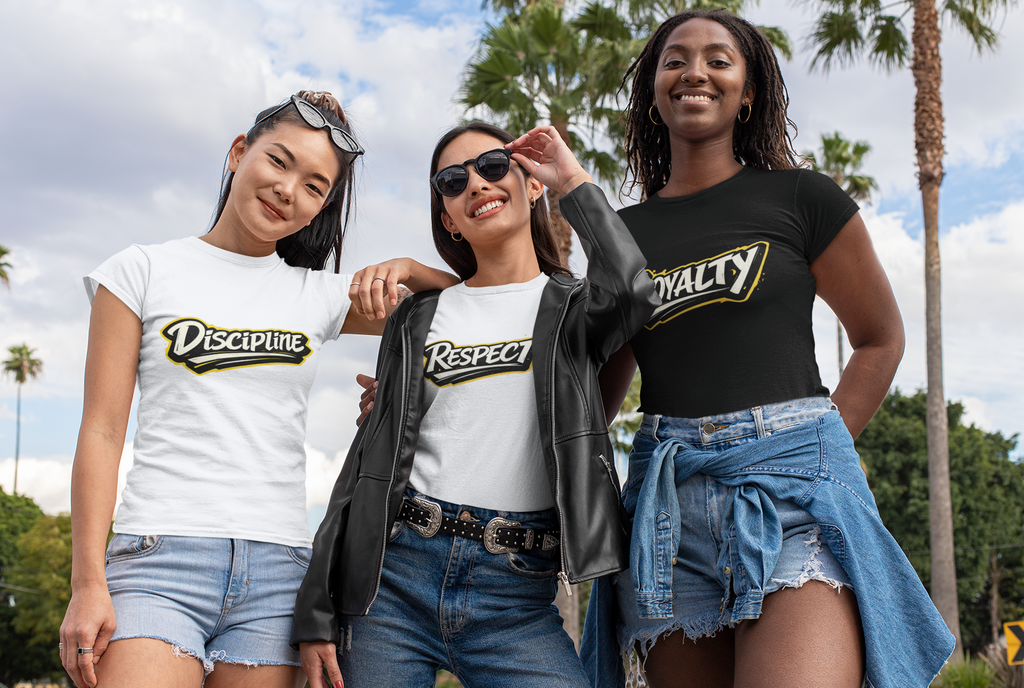 Loyalty Yellow Script-Women's Tee