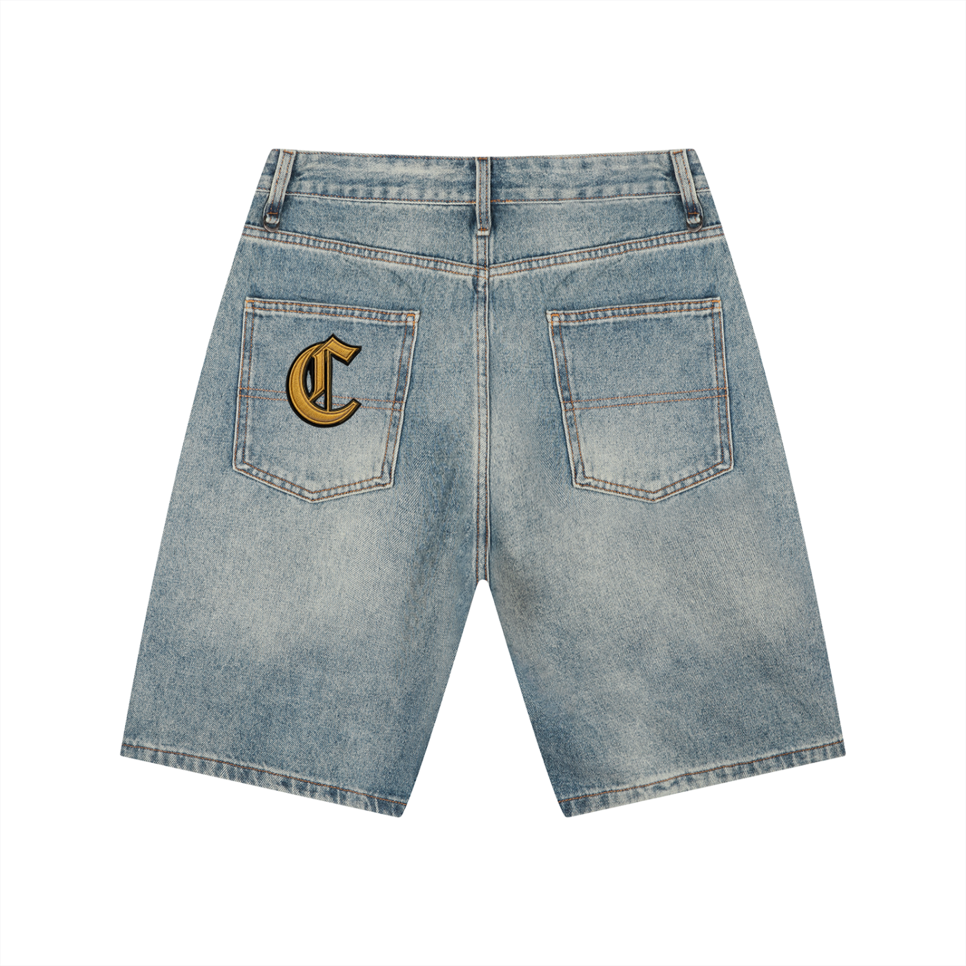 Character Wash Denim Shorts