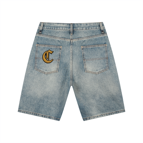Character Wash Denim Shorts