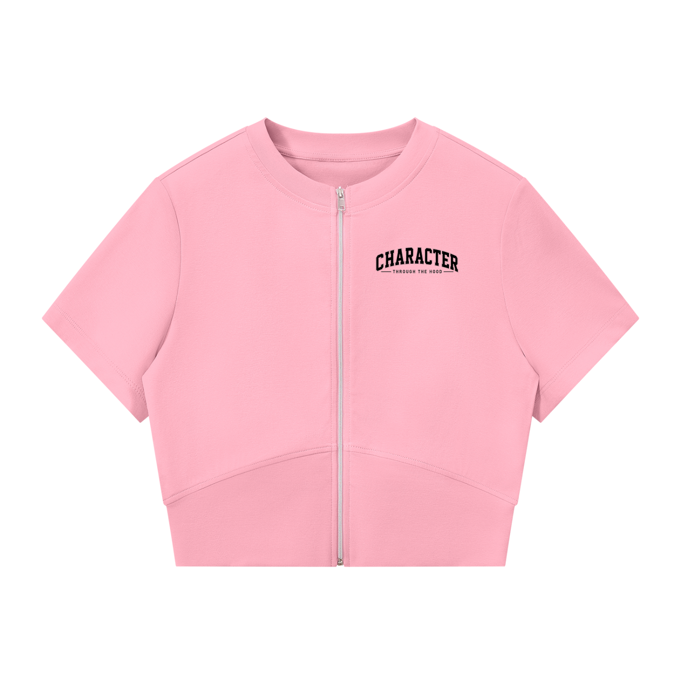 Women’s Paneling Full Zip T-Shirt