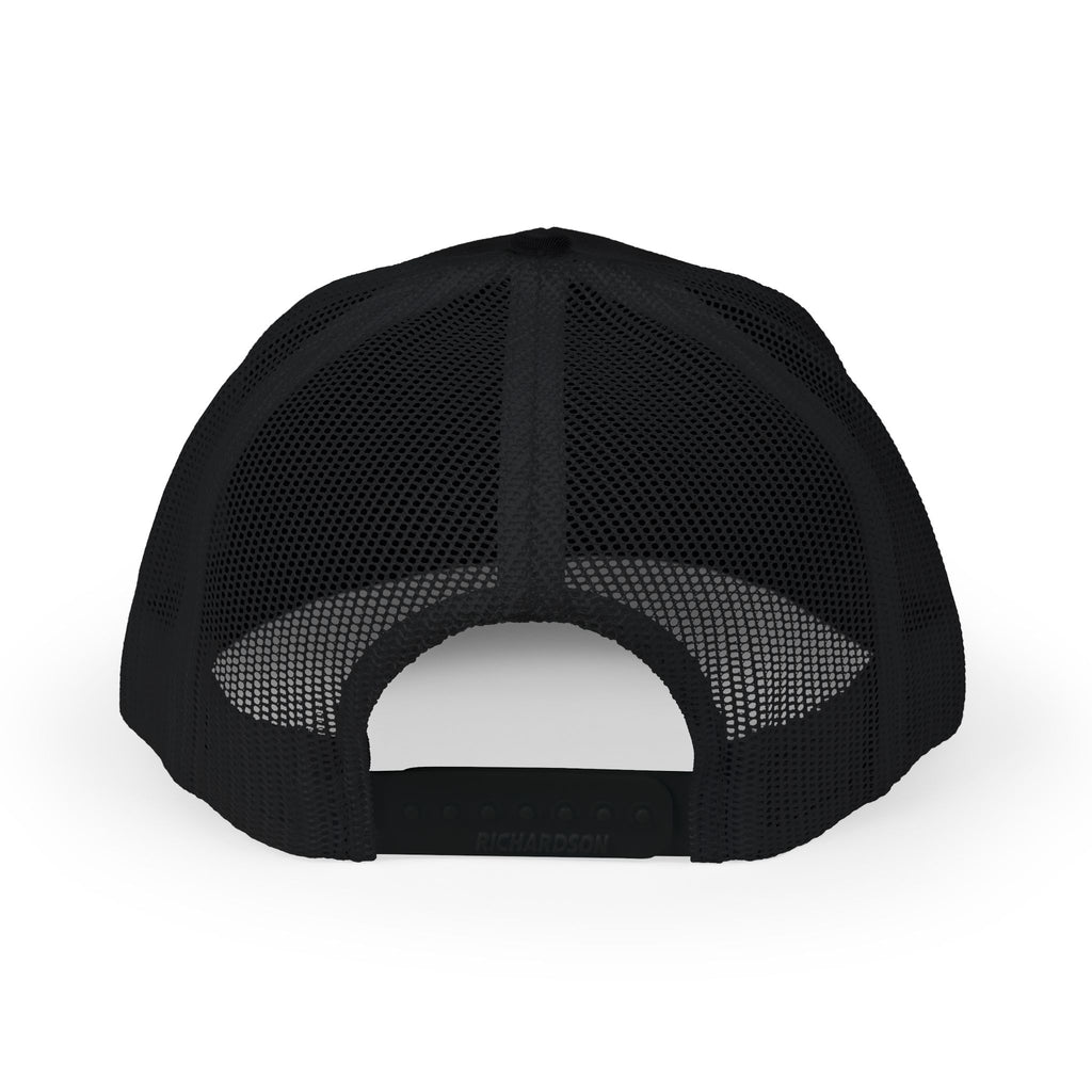 Character 'C' Trucker Cap — Vintage Gothic Logo Snapback Hat