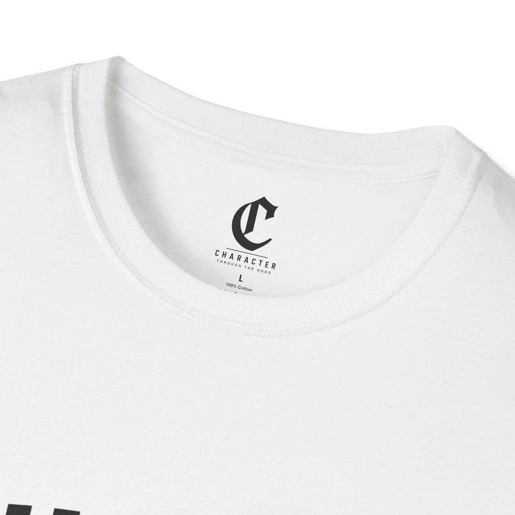 Character Through The Hood Vintage Tee/white