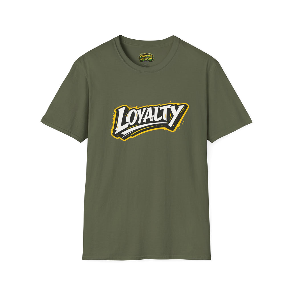 Loyalty Yellow- Script Tee