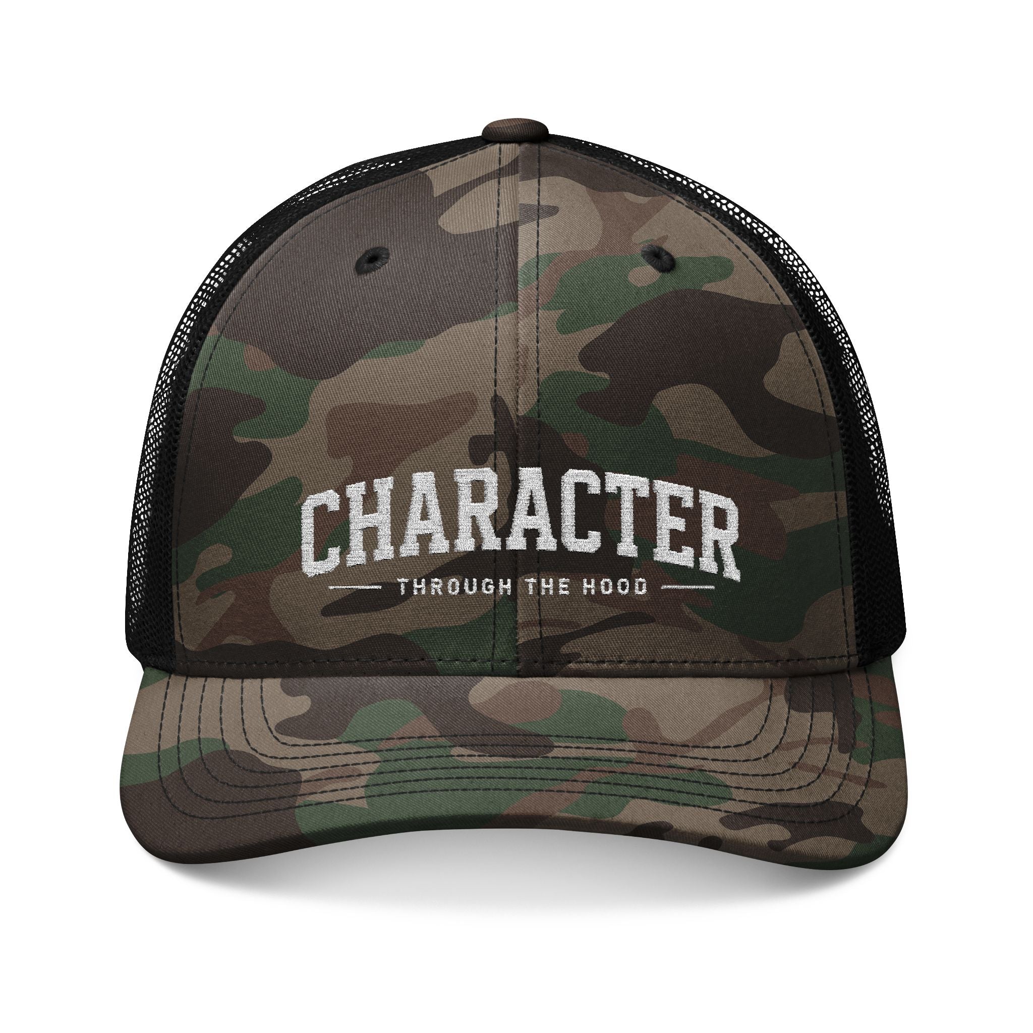 CTTH CamoTrucker Hat (Embroidery)