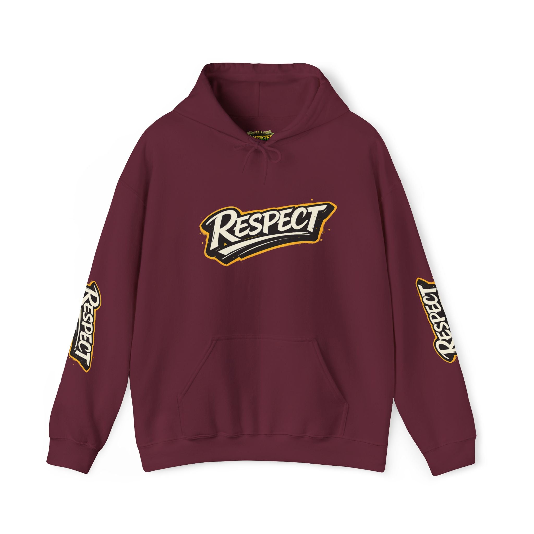 Respect Hoodie — "Character Through The Hood" Streetwear Pullover