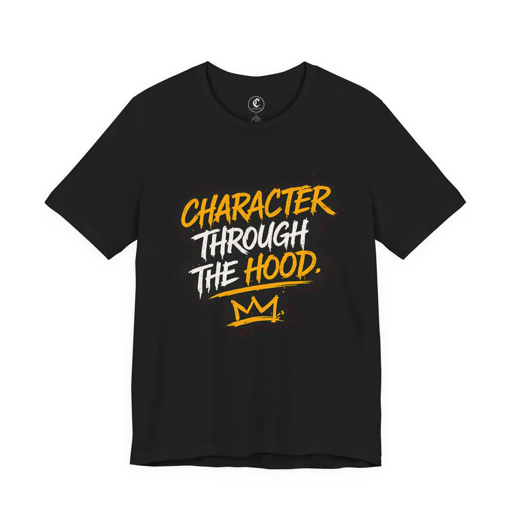 Character Through The Hood-Urban Tee