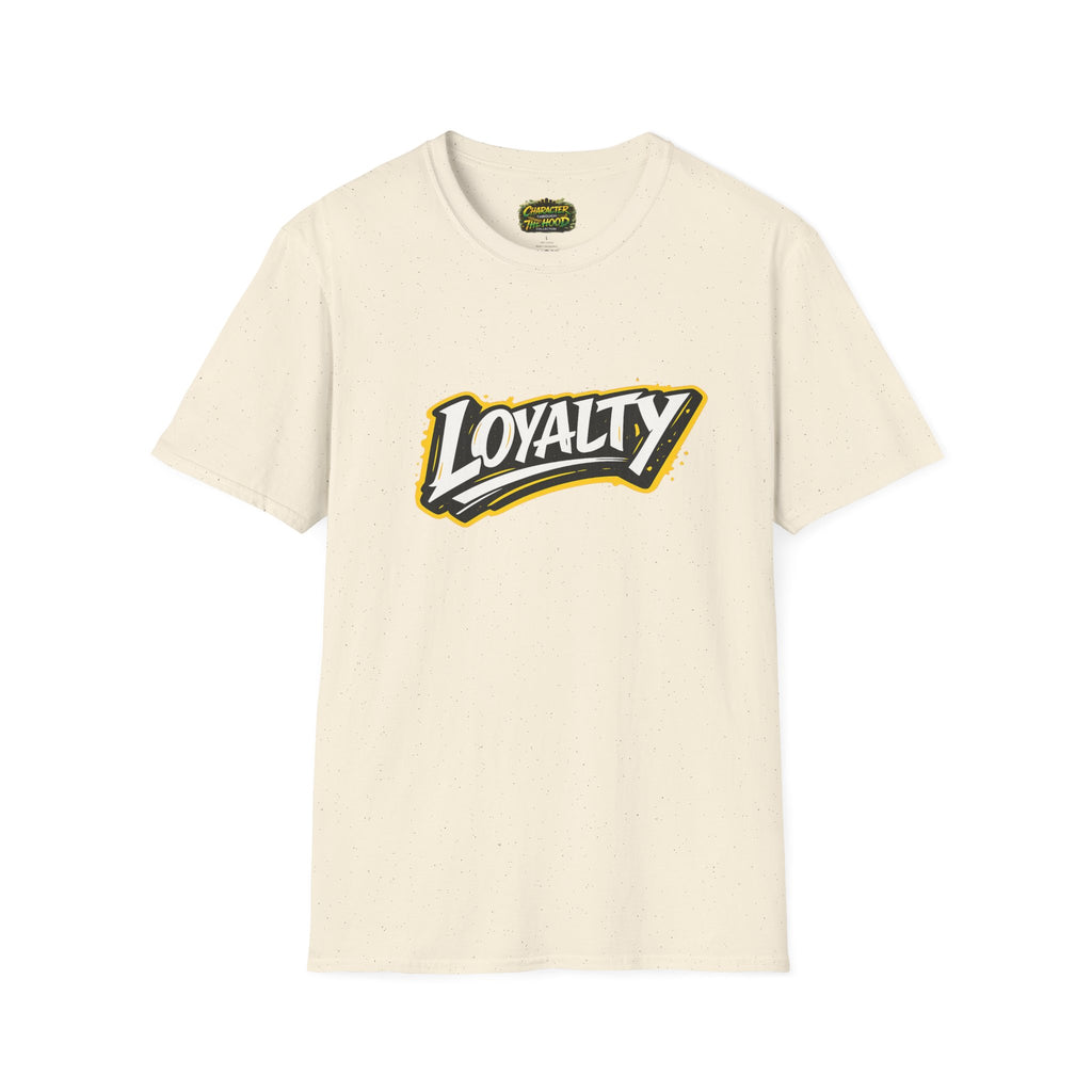 Loyalty Yellow- Script Tee