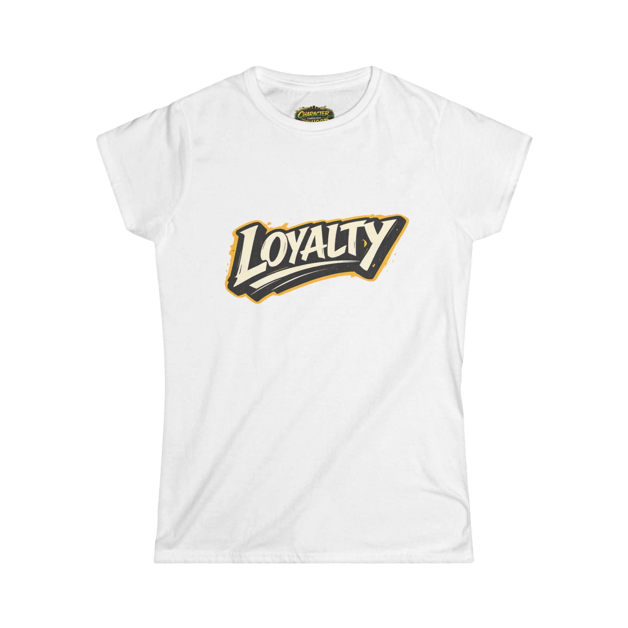 Loyalty Yellow Script-Women's Tee