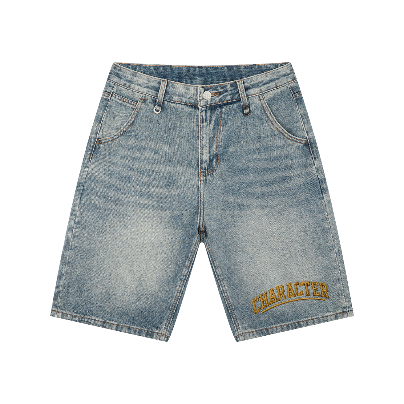 Character Wash Denim Shorts